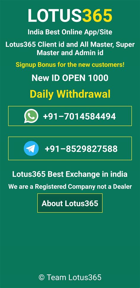 Download Lotus365 latest 5.0 Android APK .